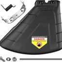Black 631-05168C Discharge Chute Assembly for Cub C-adet Fabricated Decks, Fits RZT ZT1 ZT2 ZT3 SX LX XT1 Ultima 50 54 CYT5023SE Sup-er Bronco SZ2454 Z6900 Replaces 631-05168, 631-05168A, 631-05168B