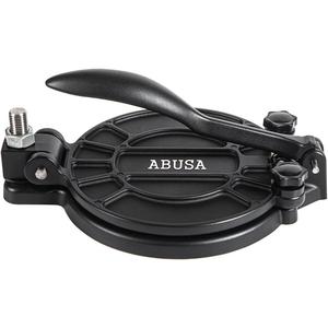 Thickness Adjustable Tortilla Press 8 Inch Tortilla Maker Black - Roti, Dough Press, Dosa, Tawa, Tamale, Pizza, Pie, Patty (Extra Oil Paper or Patty Paper needed)