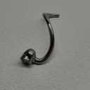 Stainless Steel Spiral Dough Hook for Kitchenaid 5Plus & 6QT Bowl-Lift Stand Mixers, Dough Hook for Kitchenaid Stand Mixer Dishwasher Safe, Efficient Kneading for Bread, Pizza, Pasta, Cookies