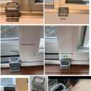 Window Security Locks, Sliding Door Locks, Sliding Window Stopper for Vertical & Horizontal Sliding Windows & Doors, Secure Your Window and Door with a Simple Flip, for Apartment, Home & Office 4 Pcs