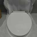 Aquatiz Elongated Toilet Seat with Built-in Toddler Seat, Soft Close Kids Toilet Seat Attachment, Ideal for Potty Training