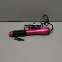 Aima Beauty One Step Hair Dryer & Volumizing Hot Air Brush, Ceramic Straightener Brush, Curler & Hot Comb 4 in 1 Salon Ionic Hair Brush, Rose Pink