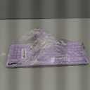 Wireless Keyboard and Mouse for MacBook, seenda FullSize Wireless Keyboard with Phone Holder, 2.4G USB A & Type C Receiver, Compatible for Mac, MacBook/Air/Pro Windows Computer/Desktop/Laptop, Purple