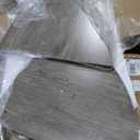 51" Round Dining Table for 6,Kitchen Dining Room Circle Dinner Pedestal Table,Space Saving Wood Kitchen & Dining Room Furniture (Grey, 51In)