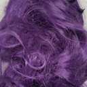 Akstore 28 inch Fashion Wigs Long Wavy Curly Hair Cosplay Wig (Purple)