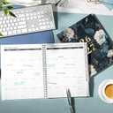 2 x 2026-2027 Monthly Planner - 2 Year Calendar 2026-2027 Monthly Planner, Jan 2026 - Dec 2027, 9" x 11", 24 Months, Tabs, Twin-Wire Binding, Two-Side Pocket, Thick Paper, Holidays & Note Section