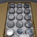 STARSIDE 8 oz Glass Mason Jars with Airtight Lids and Bands,30 Pack with Labels &Tags, Half Pint Canning Jars for Honey, Jam, Candies, Jelly, Spice, DIY Crafts & Wedding Favors