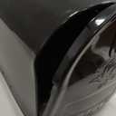 Black Metal Mailboxes for Outside Post Mount, Standard Mail Box, Galvanized Steel Heavy Duty Mailbox, Medium Capacity, 19 x 8.7 x 6.7 inches