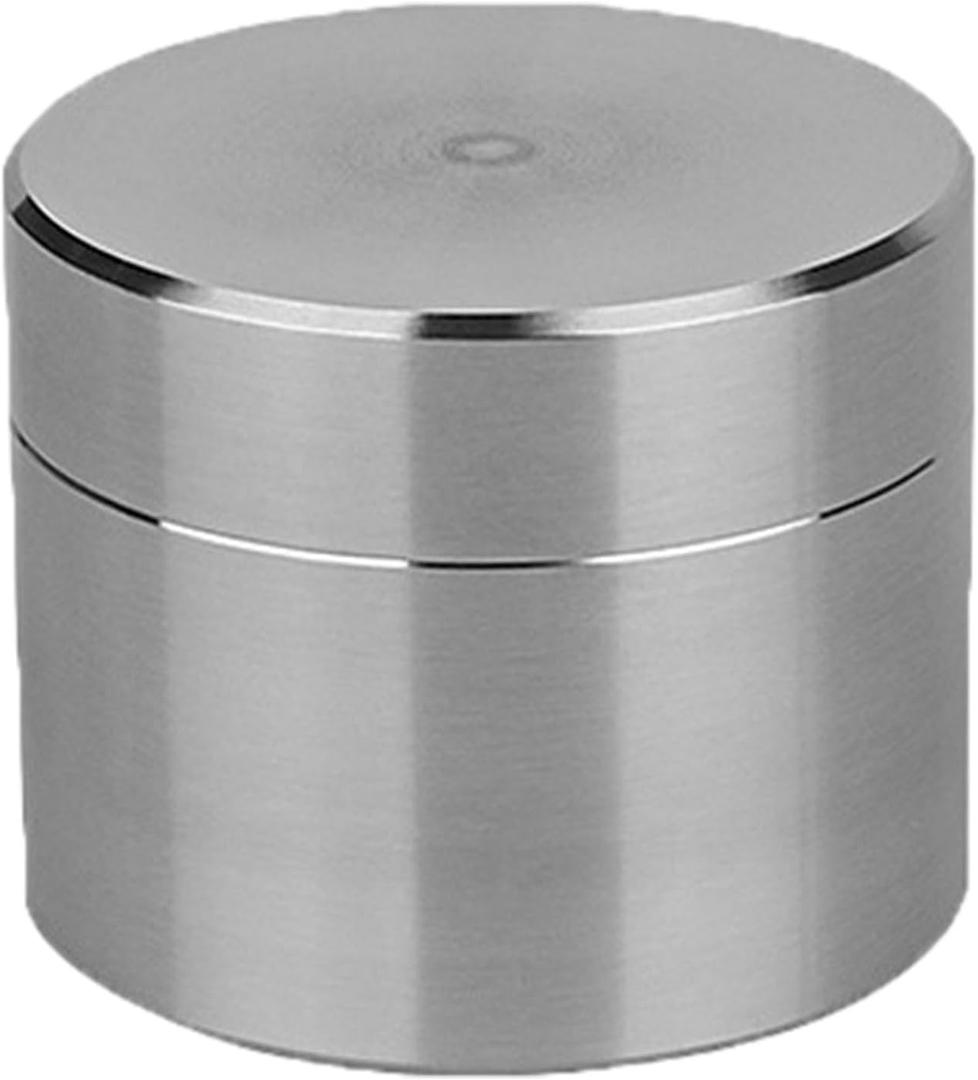 awakentti Stainless Steel Pill Case, Waterproof Pill Storage Box Travel, Larger Capacity, Advanced Protection, Travel Pill Organizer for Storing Daily Pill, Supplement (M)