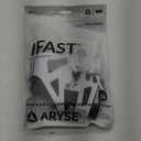 IFAST Ankle Brace - Ankle Stabilizer For Men & Women - Great For Basketball, Volleyball, Soccer & More! Set Of 1 (Large, White, Single)