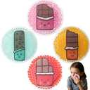 Kids Ice Packs, Boo Boo Ice Pack Cold Therapy and Pain Relief for Minor Cuts, Small Ice Pack Pain Relief for Bruise, Injuries (Round ice Pack(12  Count))