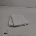 Todays Home Classic Tailored Bed Skirt Dust Ruffle, Cotton Blend Design, 14" Drop Length, Queen, White
