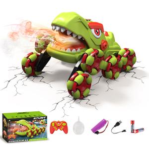 Remote Control Car, 2.4Ghz 8WD Stunt Rc Cars with Auto Demo, 360° Rotation, Music and LED Light, RC Stunt Car for Kids Age 4 5 6 7 812, Toy Vehicle for Birthday Gifts Ideas Toys for Boys