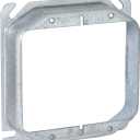 RACO 780 4 in. Square Cover for 2-Devices, 1 in. Raised