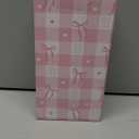 Dosuarue Coquette Cute Pink Bow Glass Cups with Lids and Straws, 16oz Aesthetic Iced Coffee Cup, Girly Preppy Design Tumbler Mug, Birthday Valentines Christmas Gifts Teen Girl Gifts Trendy Stuff