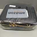 Uross Nail Polish Organizer Bag Holds 42 Bottles Nail Polish & Nail Lamp, Gel Nail Polish Organizers and Storage box for Nail Tech, Nail Kit Supplies Organizer Case - Black (Large - 11 x 9.5 x 9.5 Inch )