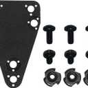 Cross Platform Adapter for Blackhawk to Safariland Holster and QLS, Molle Conversion Kit for Thigh and Drop Leg Holsters, Black