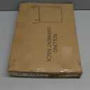 JIUYOTREE Metal Clothing Rack with Wheels, 43.3 Inches Rolling Clothes Garment Coat Rack with Bottom Shelf, Clothing Rack for Hanging Clothes, Coats, Skirts, Shirts, Sweaters, White