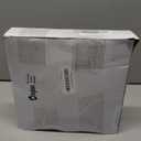 Dingion 12" Real Touch Christmas Cedar Wreath Realistic Artificial Cedar Wreaths for Front Door Small Fake Pine Cypress Wreaths with Cow Bell Velvet Ribbon for Xmas Holiday Outdoor Indoor Home Decor (Brown)