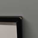 16x16 Shadow Box Frame Black | 1 Inch Deep Solid Wood Shadowbox Display Frame | UV Resistant Acrylic Plexiglass, Acid Free Backing, and Hanging Hardware | Dugan Picture Frame Style