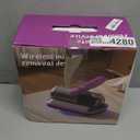 PATO Mattress Vacuum Cleaner, Wireless Handheld Bed Vacuum Cleaner with UV-C Light, HEPA Filter and Ultrasonic Vibration, 12KPa, Suitable for Beds, Sofas, Car Seats, Carpets (Golden)