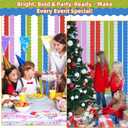 4 Rolls 131.2Ft Glitter Bulletin Board Borders  Colorful Scalloped Classroom Border for Bulletin Board Trim  DIY Classroom Decor for Teachers, School and Office, Class Decorations