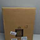 Bemis 500EC Durable Wood Toilet Seat with Easy Clean Hinges, Made in USA, Round, Biscuit