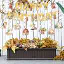 Farm Birthday Decorations Animal Banner - 10 Pcs Barnyard Themed Banner Hanging Swirls Photo Prop Decor For Barn Party Home Favors Supplies