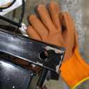 75FTx1/2Inch Electric Drain Cleaning Machin, Auto Feed Portable Sewer Snake, Sewer Snake Electric Drain Auger Cleaner with 6 Cutters & Air-Foot Switch for 1"-4" Pipes