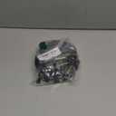 Grommet Leather Belts for Women, Black Belt Women Men with Double Holes (Fit for waist up to 45")