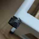 Crofy White Arched Frame Wall Shelf, Decorative 2 Tier Bathroom Wall Shelf with Transparent Tempered Glass Shelves and Robust Storage Capacity, 6" D x 17.9" W x 19.18" H