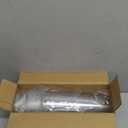 16 oz Clear Plastic Cups with Lids and Straws, Disposable Coffee Cups 25 Sets