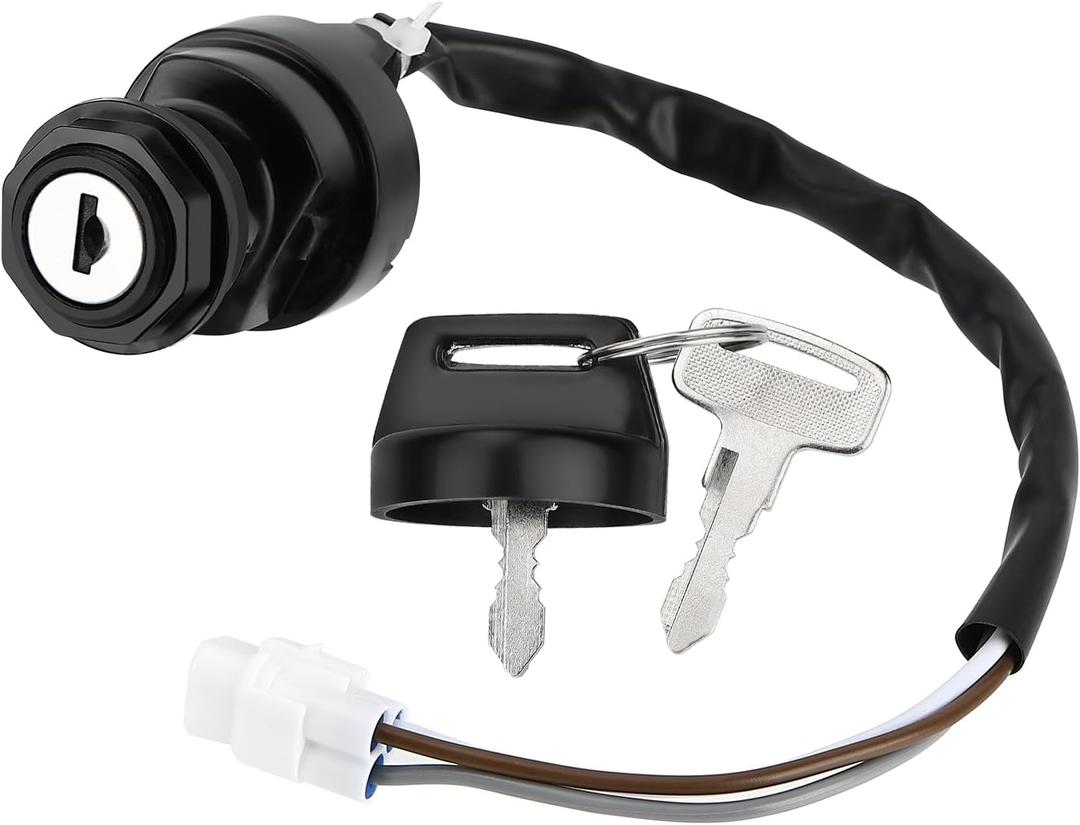 M MATI Ignition Key Switch for Kawasaki Prairie 650 700 Brute Force 650-4x4 KFX700 KVF650 KVF700 2002-2013 27005-1267 27005-1230