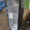 Hamilton Beach, 8.5 Cu. Ft. Commercial Glass Door Display Merchandiser Refrigerator Cooler, ETL, Black