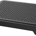 SPACELEAD Mobility Step Stool for Adults & Seniors, Indoor/Outdoor Portable Stair Assist, Anti-Slip Platform for Bathroom， Kitchen, Office, and Bedroom, 600lbs Capacity, Black Black