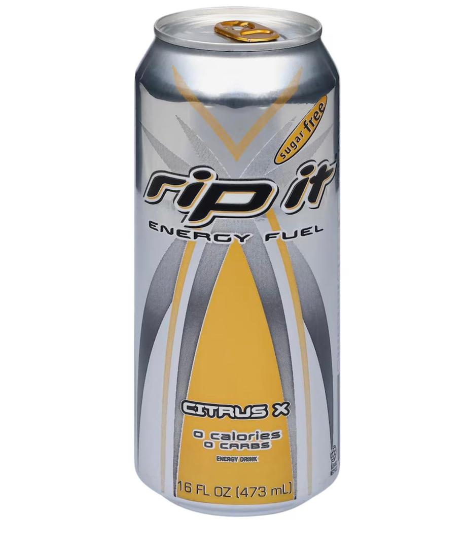 RIP IT Energy Drink, Citrus Flavor, 12 Pack  BB 02/10/2027