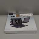 Case with Trackpad Keyboard for iPad mini 7th(A17 Pro, 2024)/6th Generation 8.3 inch,7-Color Backlit Wireless Keyboard Magnetic Detachable Multi-Angle Stand Cover for iPad mini 6 7 White