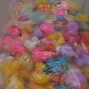 200 Pack Rubber Ducks in Bulk, Jeep Ducks for Ducking, Ducks for Jeeps Assorted, Bath Toys Floater Duck for Kids, Baby Showers Accessories Party Favors