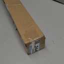 1 Inch Curtain Rods 36 to 72 Inches(3 to 6 ft) Telescoping Single Drapery Rod, USFOOK Silver Curtain Rods for Windows 24 to 68 Inches with Translucent Finials