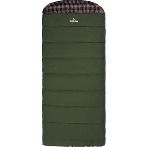 Teton Junior, 20 Degree and 0 Degree Sleeping Bags. Finally, Sleeping Bag for Boys, Girls, All Kids, Warm and Comfortable, for All Camping Weather and Built to Last, Junior 0F