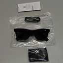 AI Smart Glasses with Voice Assistant, 8MP HD Camera Glasses, 1080P Video Recording Sunglasses, Dual Core Chip Noise Reduction, RealTime Translation, Interchangeable Blue Light & UV Protection Lenses