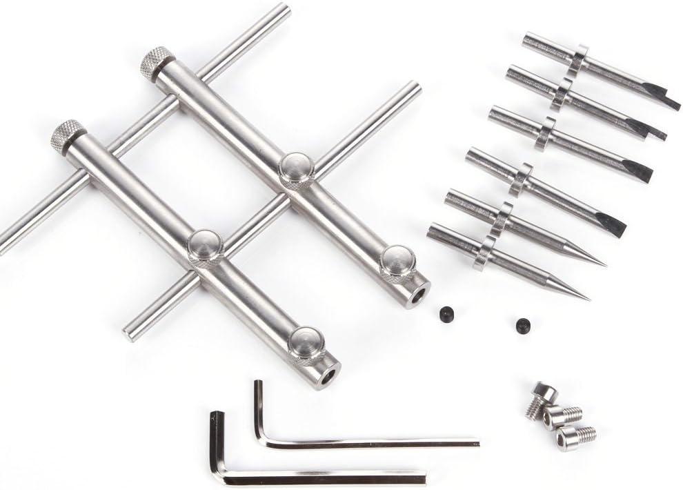 Professional Camera Lens Repair Opening Tool Spanner Wrench-Flat, Half Flat & Pointed (Special Designed for Tiny Lens)