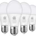 A19 LED Light Bulb 75 Watt Equivalent, 11 Watt Light Bulbs, 2700K Warm White, 1100 Lumens, Non-Dimmable, E26 Base Lightbulbs, Standard LED Bulbs for Home, ETL Listed(4-Pack)