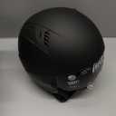 Westt Open Face Motorcycle Helmet, 3/4 Motorcycle Helmet DOT Approved, Lightweight Moped Helmet with Built-in Sun Visor, Quick Release Strap, Removable Washable Liner, Scooter Helmet for Adults  S (21.65-22.05 in)