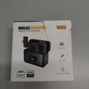 WNH Wireless Lavalier Microphone for iPhone/iPad (Lightning Port), 48khz Recording, Noise Reduction, 70Hrs Battery, Magnetic Clip iPhone Microphone for Video Recording Podcast Vlogging Streaming