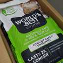 WORLD'S BEST CAT LITTER Comfort Care Unscented, 32-Pounds - Natural Ingredients, Quick Clumping, Flushable, 99% Dust Free & Made in USA - Long-Lasting Odor Control & Easy Scooping
