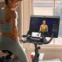 Desk Attachment for Peloton Bike+（Not Bike）, Tray Holder for Phone, Cup, Tablet, Ergonomic Platform Tray（Black）