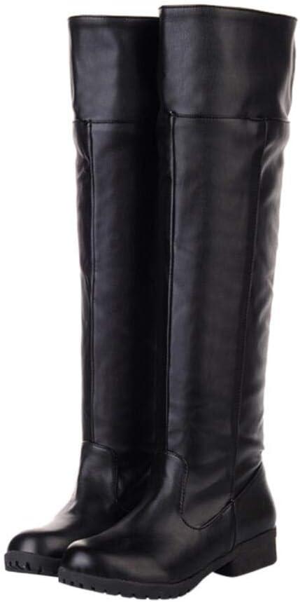 Men's Cosplay Boots Knee High Equestrian Riding Tall Boots Costume Shoes, 11