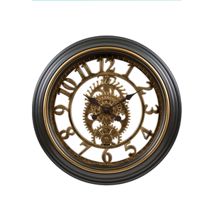 La Crosse Technology 20-inch Bronze Antiqued Gears Quartz Analog Wall Clock - 404-3051C
("The round gear piece on the back of the clock is bent)