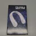 ChillGo Portable Neck Fan - 8400 RPM Enlarged Turbo Airflow - 5200mAh Personal Rechargeable Cooling Wearable Fan - Max 16H, 4 Speeds, Foldable, LED Display - Great Gifts for Men Women - 2nd Gen Pink